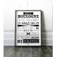 Affiche "On est d' Boulogne"