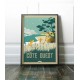 Affiche "La Côte Ouest France"