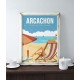 Affiche "Bassin d'Arcachon"