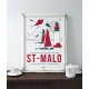 Affiche "Saint-Malo"
