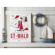 Affiche "Saint-Malo"