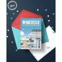 Wimereux - "Balade sur la digue" - Carte postale