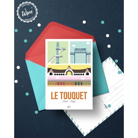 Affiche "Mon Touquet"