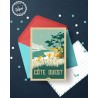 Côte Ouest - Carte postale