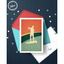 Sport - "Paddle"- Carte postale