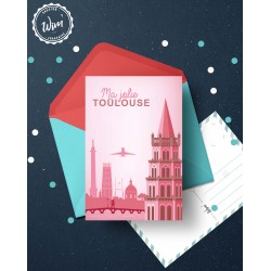 Carte postale "Ma jolie Toulouse"