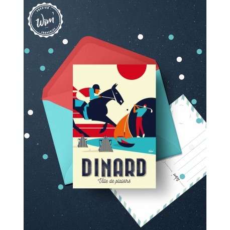 Carte postale "Saint-Lunaire"