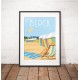 Affiche "Berck Plage"