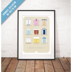 Affiche "Côte d'Opale"