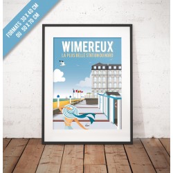 Affiche "Balade sur la Digue"