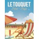 Affiche "Détente au Touquet"