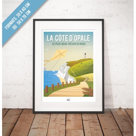 Affiche "Côte d'Opale"