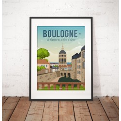 Affiche "Balade en vieille ville"