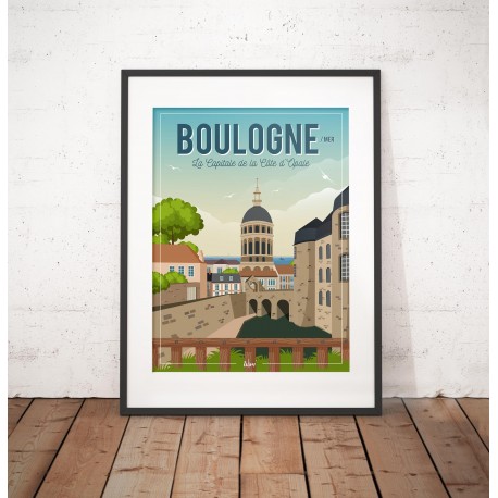 Affiche "Balade en vieille ville"