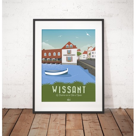 Affiche "Wissant"