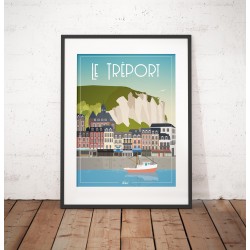 Affiche "Le Tréport"