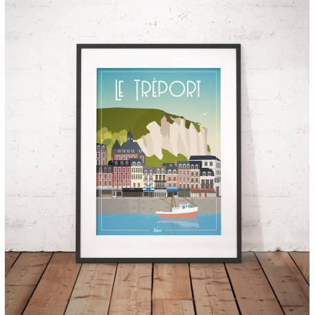 Affiche "Le Tréport"
