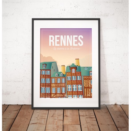 Affiche "Le charme à la bretonne"