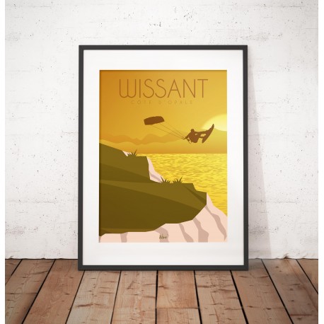Affiche Wissant Plage"