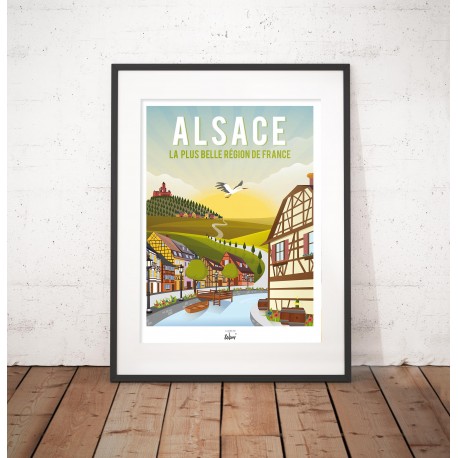 Affiche "Mon Alsace"