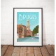 Affiche "Bruges"