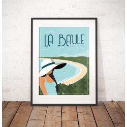 Affiche "La Baule les Pins"