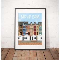 Affiche "Mers-les-Bains"