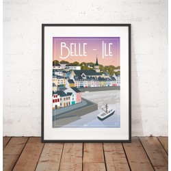 Affiche "Belle-Ile"