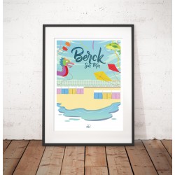 Affiche "Colors of Berck"