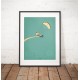 Affiche "Kitesurf"