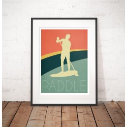 Affiche "Paddle"