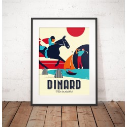 Affiche "Dinard"