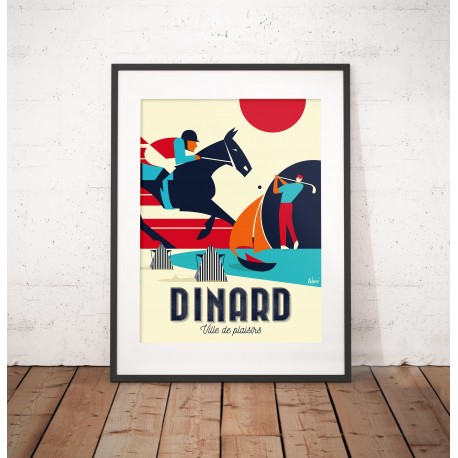 Affiche "Dinard"