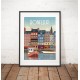 Affiche "Honfleur"