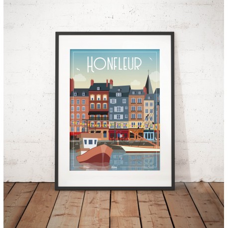 Affiche "Honfleur"