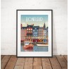 Affiche "Honfleur"