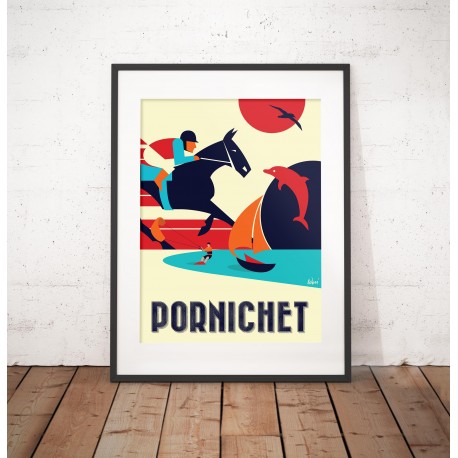 Affiche "Pornichet"