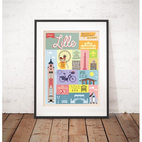 Affiche "Lille Ma Ville 2"