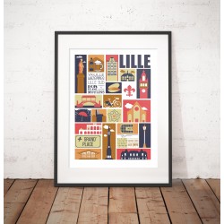 Affiche "Lille Ma Ville 4"