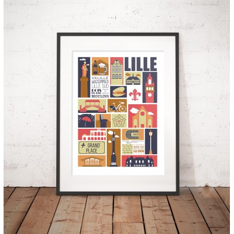 Affiche "Lille Ma Ville 4"