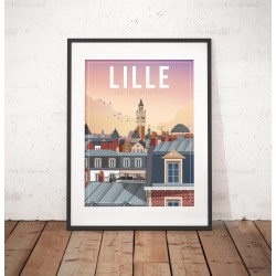 Affiche "Lille - Toi, Toi, mon Toit"