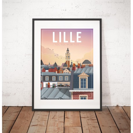 Affiche "Lille - Toi, Toi, mon Toit"