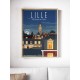 Affiche "Lille - La Lumière du Nord"