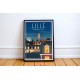 Affiche "Lille - La Lumière du Nord"