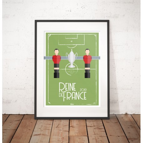 Affiche "Rennes - Reine de France 2019"